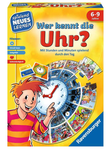 Ravensburger Suchspiel Wer kennt die Uhr? - Kinderspiel ab 6 Jahre 6-9 Jahre in bunt