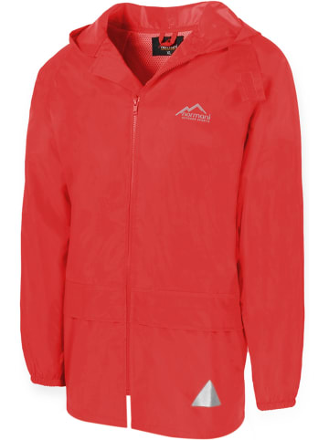 Normani Outdoor Sports Regenjacke Tampere in Rot