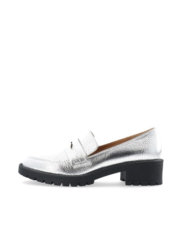 Bianco Halbschuhe in Silver