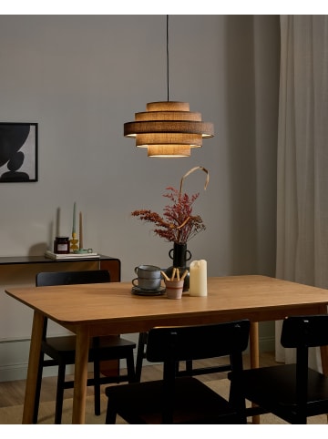 Beliani Pendelleuchten EREBATO in Braun - (W) 40 x (H) 80 x (L) 40 cm