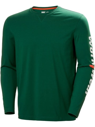 Helly Hansen Longsleeve "Logo Longsleeve" in Grün