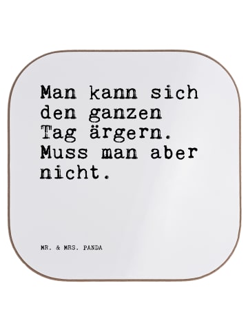 Mr. & Mrs. Panda Flaschenuntersetzer Man kann sich den... mit Sp... in Weiß