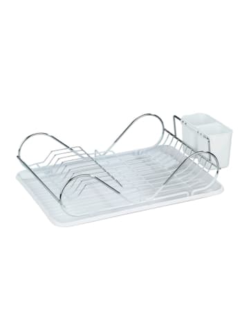 Wenko Geschirrabtropfer Clean in Silber glänzend