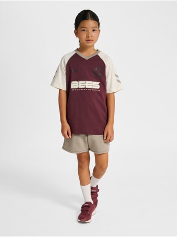 Hummel T-Shirt Hmljr Reg Kinder in VINEYARD WINE