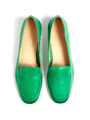 LLOYD Ballerina Hochwertiger Slipper in grün