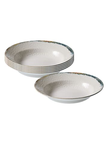 Ritzenhoff & Breker 6er Set Pastateller Alfonso ø 29 cm in beige