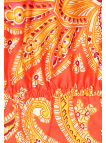 aleida Women Blouse in Orange Multicolor