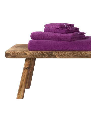 Schiesser Duschtuch Skyline Color im 2er Set in Violett