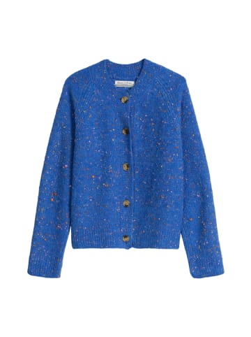 Marc O'Polo DENIM Bouclé-Cardigan relaxed in Pale Cobalt