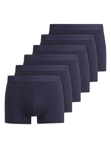 OLYMP  Boxershort 6er Pack in Blau