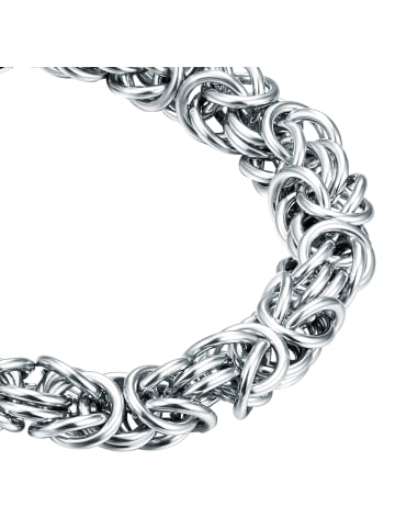 True Rebels Armband Edelstahl in silber