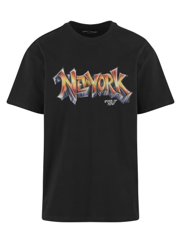 Mister Tee Mister Tee NY Graffiti Oversize Tee in black
