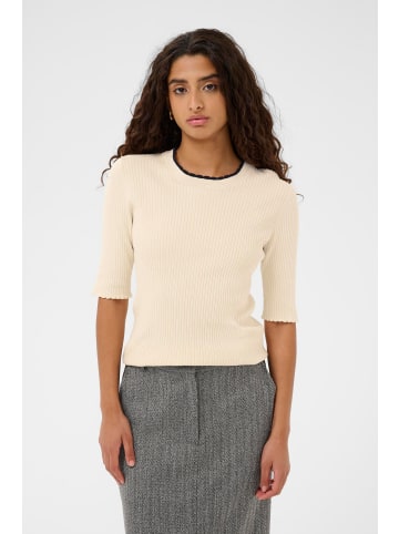 Soaked in Luxury Strickpullover SLLysandra Slim fit in Whisper White