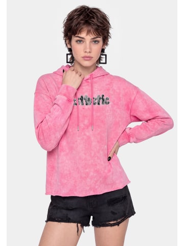 myMo ROCKS Women Hoodie in Pink