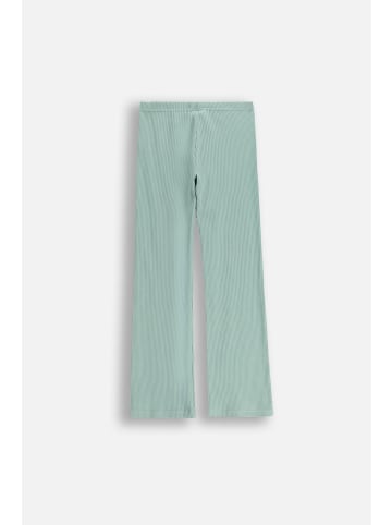 Coccodrillo Gerippte Leggings mit langem Bein in grün