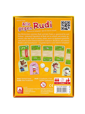 Nürnberger Spielkarten Alle gegen Rudi | Rudi rast mit Turbopower - doch das Team ist schlauer! Als...