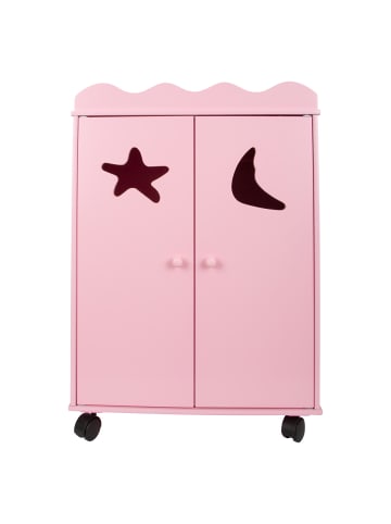 small foot Puppenkleiderschrank Puppenschrank 2880 in pink