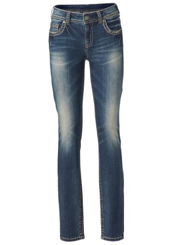 Heine Bauchweg-Jeans in blue stone