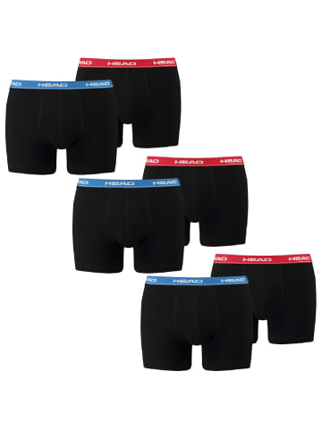 HEAD Boxershorts 6 er Pack Boxer in 505 - red/blue