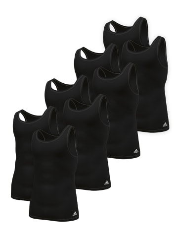 adidas T-Shirt Tank Top (8PK) in Black