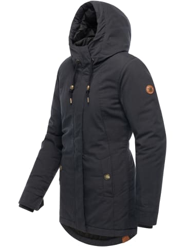 ragwear Winterjacke Monadena Parka YOUMODO in Black