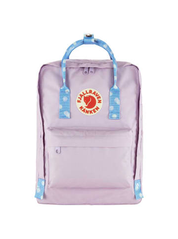 FJÄLLRÄVEN Kånken - Rucksack 38 cm (frost green) in pastel lavender-confetti