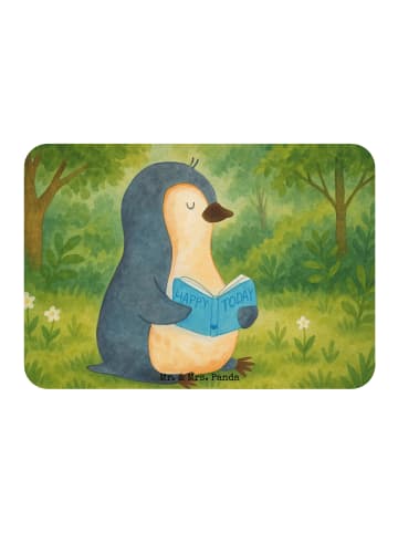Mr. & Mrs. Panda Magnet Pinguin Buch Design ohne Spruch in Weiß