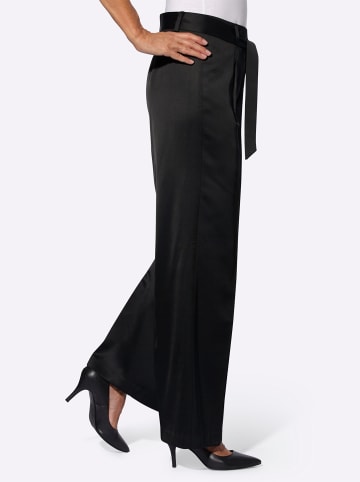 WITT WEIDEN Bügelfaltenhose in schwarz