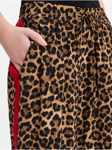 MAC HOSEN Hose Chiara in camel schwarz