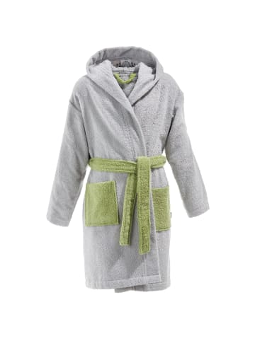 Erwin Müller Frottier Kinder-Bademantel mit Kapuze Koala in grau