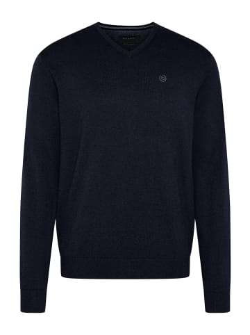 Bugatti Pullover V-Ausschnitt in navy