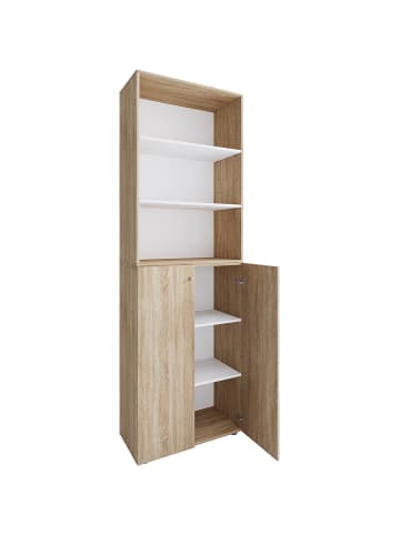 ebuy24 Büroschrank Lona2XLDTR Eiche Eiche 70 x 39 cm