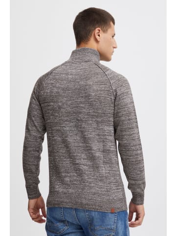 BLEND Troyer BHDanovan 20704787 ME Strickpulli in Melange-Optik in Grau