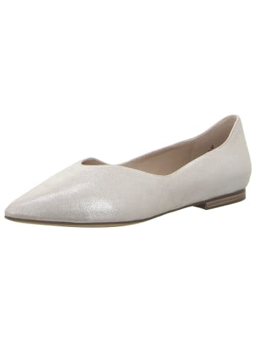 Caprice Klassische Ballerina in silber