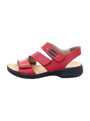 rieker Komfort Sandalen in Rot