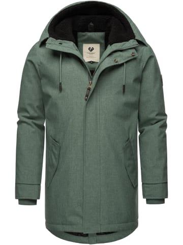 ragwear Kurzmantel Mr Smithem YOUMODO in Dusty Green