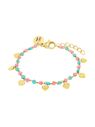 Prinzessin Lillifee Armband Edelstahl, IP Gold in Rosa