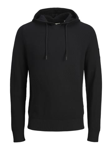 Jack & Jones Hoodie 'Classic Twill' in schwarz