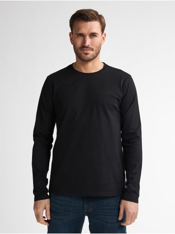 Petrol Industries Langarmshirt mit Logo Dolphinpark in Schwarz