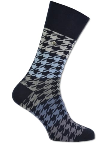 Carlo Colucci Freizeitsocken Cavalli in Navy / Blau