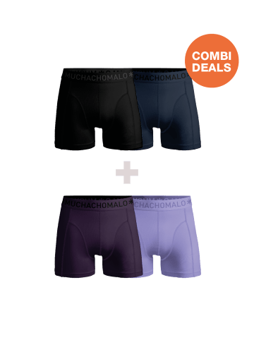 Muchachomalo 4er-Set: Boxershort in Mehrfarbig - für Herren