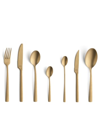 Amefa Besteckset MANILLE in gold matt
