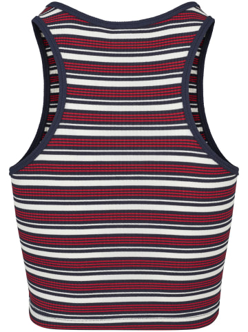 Urban Classics Tanks & Cami in white/navy/fire red