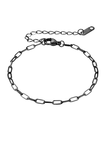 Steel_Art Gliederarmband Lana schwarz farben in schwarz