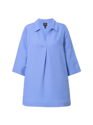 Ulla Popken Blusentop in graublau