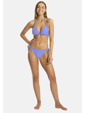 Sea Level Varsity Bikini Unterteil in COBALT
