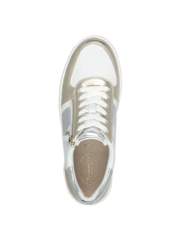 Tamaris WIDE FIT Sneaker in GOLD/SILVER