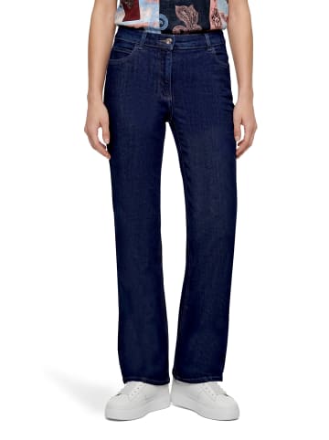 Betty Barclay Casual-Hose mit weitem Bein in Dunkelblau