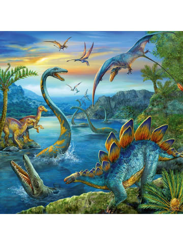 Ravensburger Faszination Dinosaurier. Puzzle 3 X 49 Teile