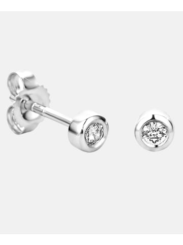 Diamant L'éternel Ohrringe aus 375 Weißgold mit Diamant